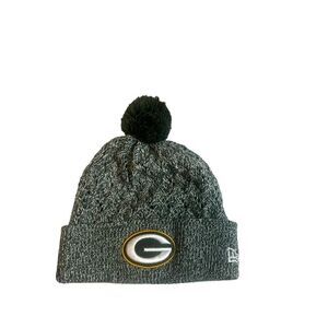 Green Bay Packets knit winter hat green and gold beanie hat